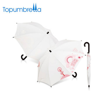 19 inch 8k umbrella cheap wholesale kids umbrellas white